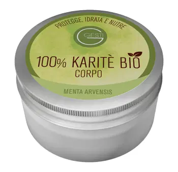 GESTI 100% KARITE' BIO 200 ML MENTA ARVENSIS CORPO GESTI 100% KARITE' BIO 200 ML MENTA ARVENSIS CORPO