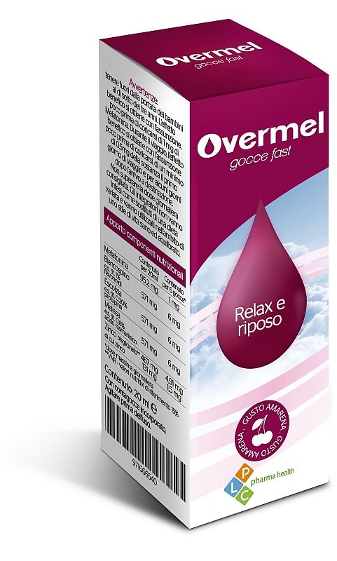 Overmel Gocce Fast 20 Ml Gusto Amarena