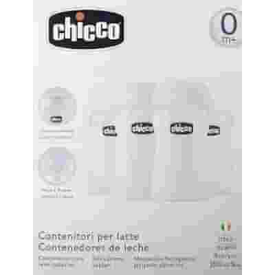 CHICCO CONTENITORI LATTE SILICONE