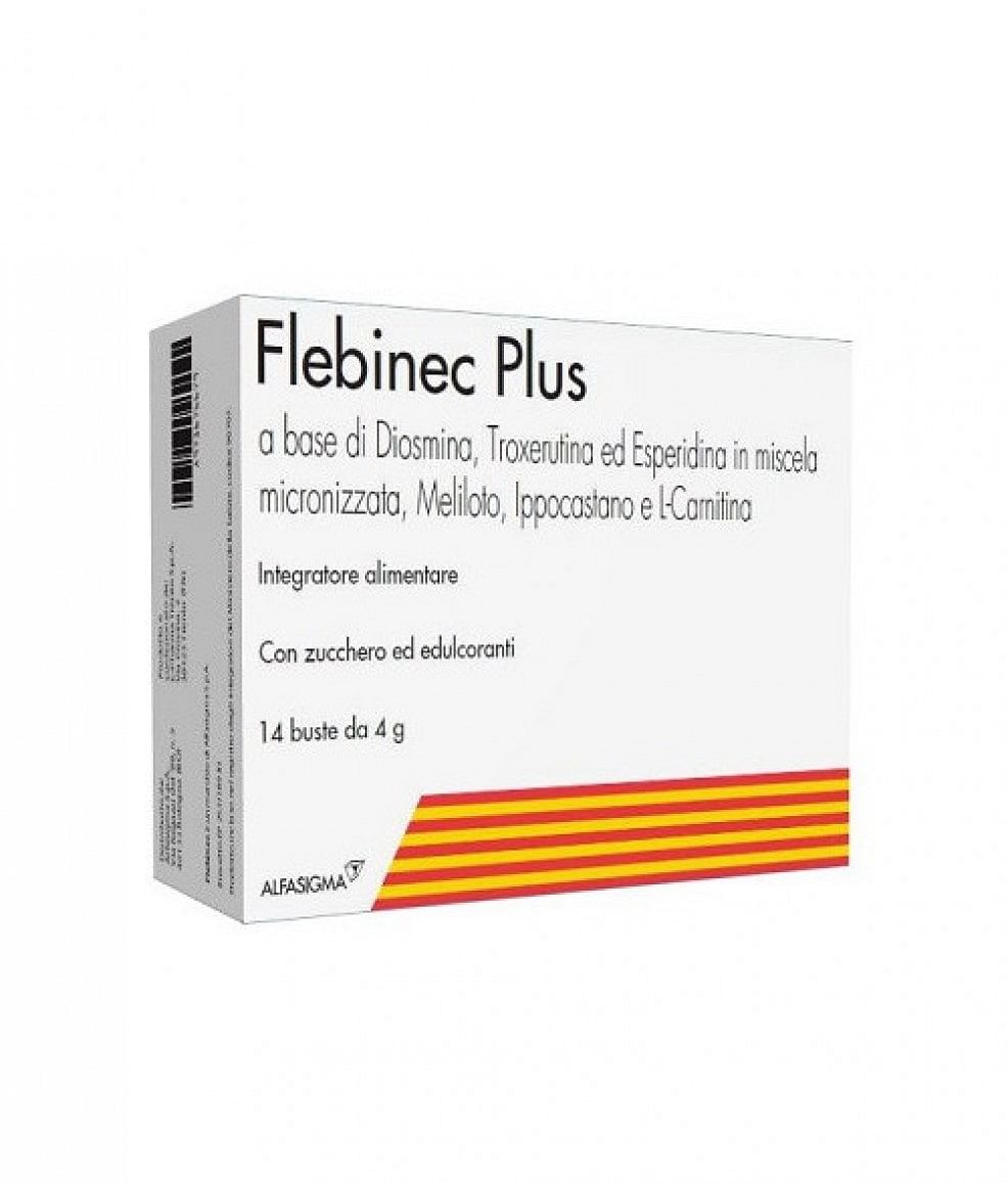 Flebinec Plus 14 Bustine 4 G