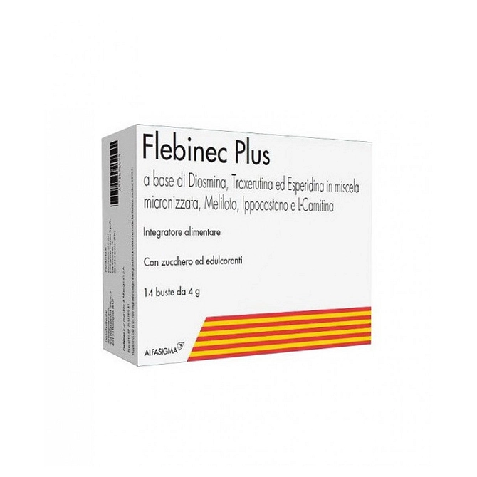 Flebinec Plus 14 Bustine 4 G