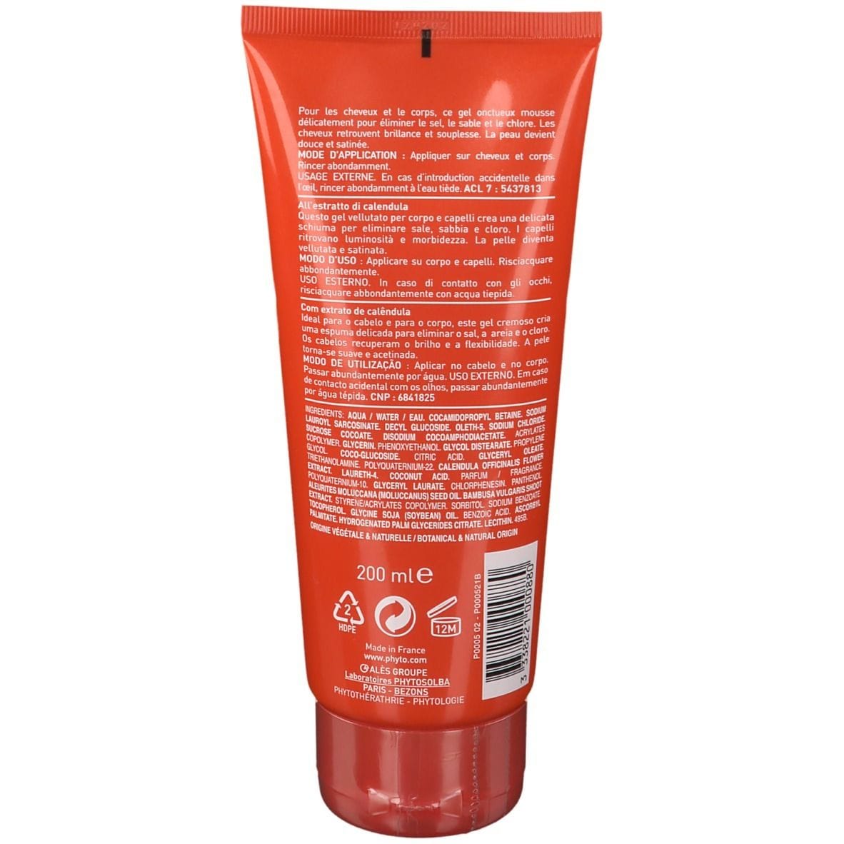 PHYTOPLAGE 2017 SHAMPOOING REHYDRATANT 200 ML