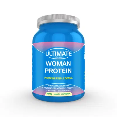 ULTIMATE WOMAN PROTEIN VANIGLIA 450 G ULTIMATE WOMAN PROTEIN VANIGLIA 450 G