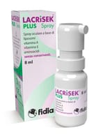 LACRISEK PLUS SPRAY SENZA CONSERVANTI SOLUZIONE OFTALMICA 8 ML