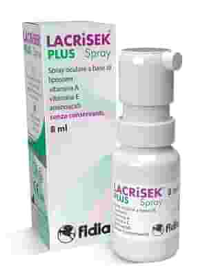 LACRISEK PLUS SPRAY SENZA CONSERVANTI SOLUZIONE OFTALMICA 8 ML