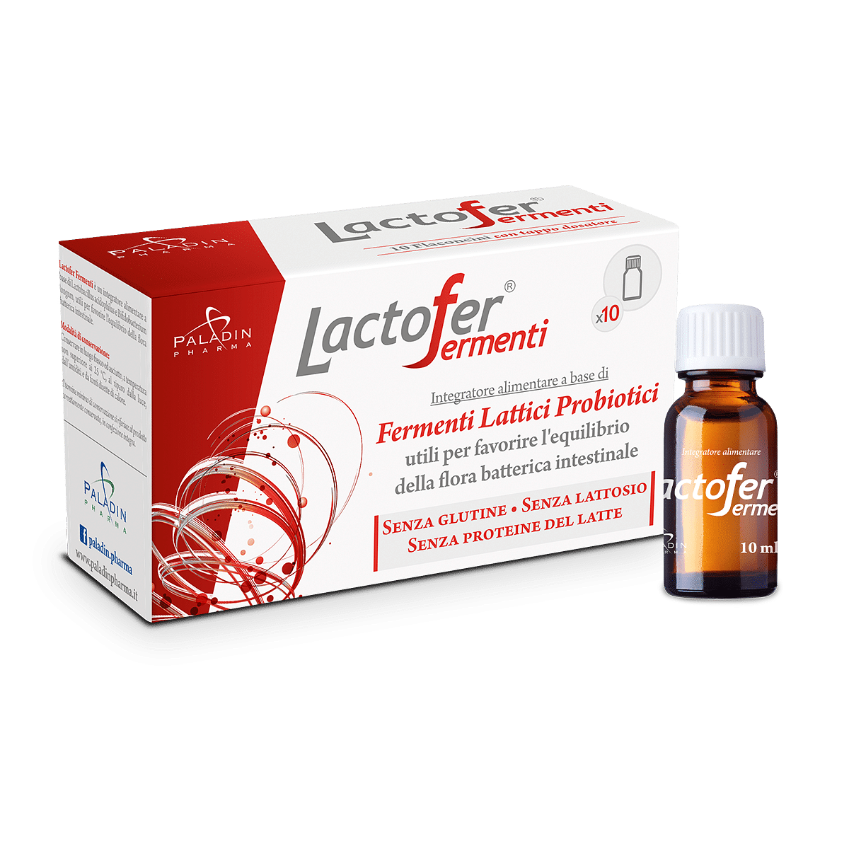 Lactofer Fermenti 10 Flaconcini 10 Ml