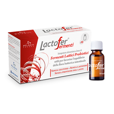 LACTOFER FERMENTI 10 FLACONCINI 10 ML