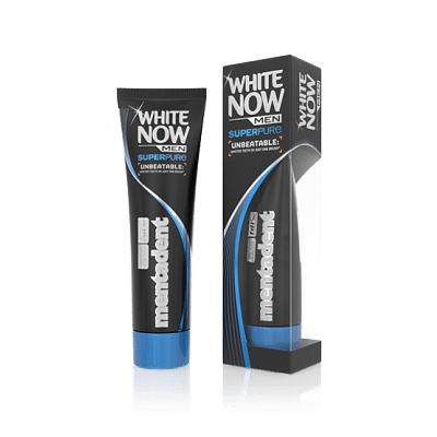 Mentadent White Men Super Pure Dentifricio 75 Ml