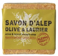 SAPONE DI ALEPPO OLIVA E ALLORO SAVON ALEP OLIVE & LAURIER ALEPPO SOAP 200G