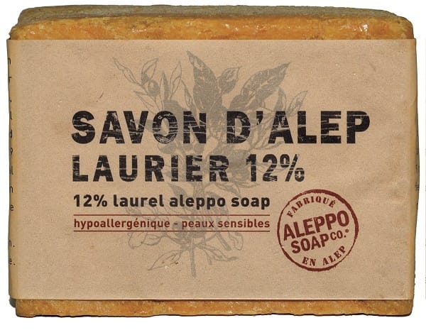 SAPONE DI ALEPPO 12% SAVON ALEP 12% ALEPPO SOAP 200 G