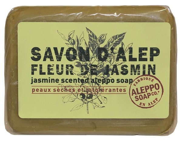 SAPONE DI ALEPPO GELSOMINO SAVON D'ALEP FLEUR DE JASMIN ALEPPO SOAP 100 G