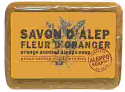 SAPONE DI ALEPPO FIORI D'ARANCIO SAVON D'ALEP FLEUR D'ORANGER ALEPPO SOAP 100 G