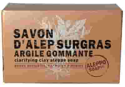 SAPONE DI ALEPPO SURGRAS ARGILLA SCRUB SAVON D'ALEP SURGRAS ARGILE GOMMANTE ALEPPO SOAP 150 G