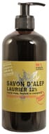 SAPONE DI ALEPPO LIQUIDO 12% ALLORO SAVON D'ALEP LIQUIDE 12% LAURIER ALEPPO SOAP 500 ML