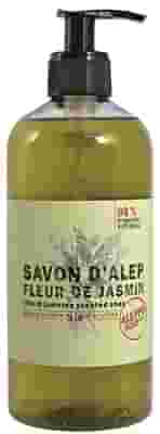 SAPONE DI ALEPPO LIQUIDO GELSOMINO SAVON D'ALEP LIQUIDE FLEUR DE JASMIN ALEPPO SOAP 500 ML
