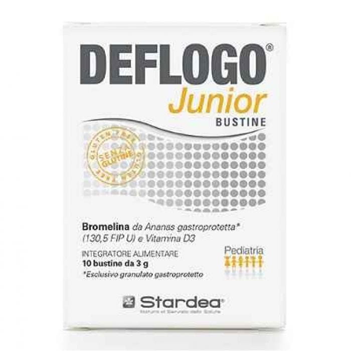DEFLOGO JUNIOR 10 BUSTINE SENZA GLUTINE SENZA LATTOSIO