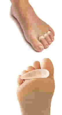 CRESTA IN OLEO-GEL UNIVERSALE EUCREST 3 PER DITA A MARTELLO A TRE ANELLI SINISTRO S/M