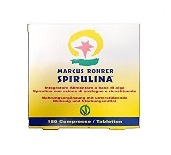 Spirulina Marcus Rohrer Ricarica 180 Compresse