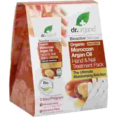 DR ORGANIC ARGAN HAND CREAM PACK CON GUANTO IN BAMBU'