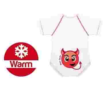 BODY 0 36 M CALDO COTONE WARM BABY SMILE DIAVOLETTO