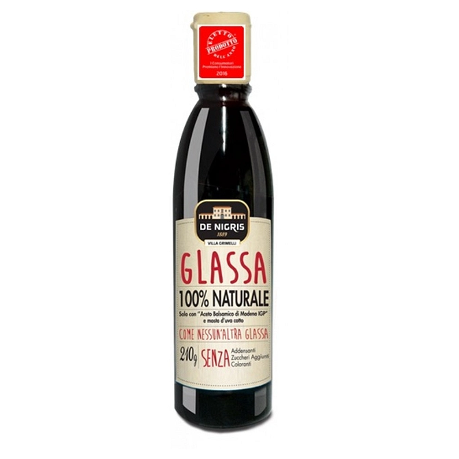 Glassa 100% Naturale Con Aceto Balsamico Di Modena Igp