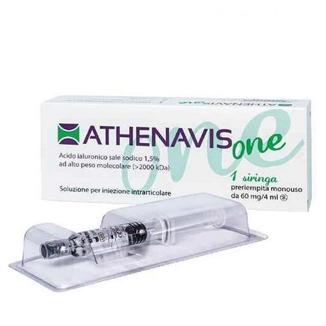 Siringa Intra Articolare Athenavis One Acido Ialuronico 1,5% 4 Ml