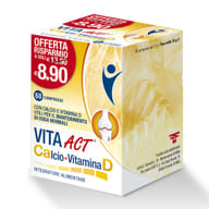 VITA ACT CALCIO + VITAMINA D 60 COMPRESSE