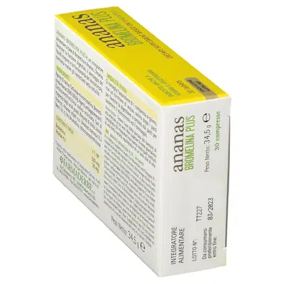 ANANAS BROMELINA PLUS 30 COMPRESSE ANANAS BROMELINA PLUS 30 COMPRESSE