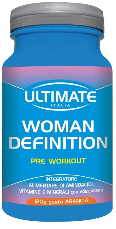 ULTIMATE WOMAN DEFINITION PRE-WORKOUT ARANCIA 120 G