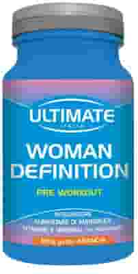 ULTIMATE WOMAN DEFINITION PRE-WORKOUT ARANCIA 120 G