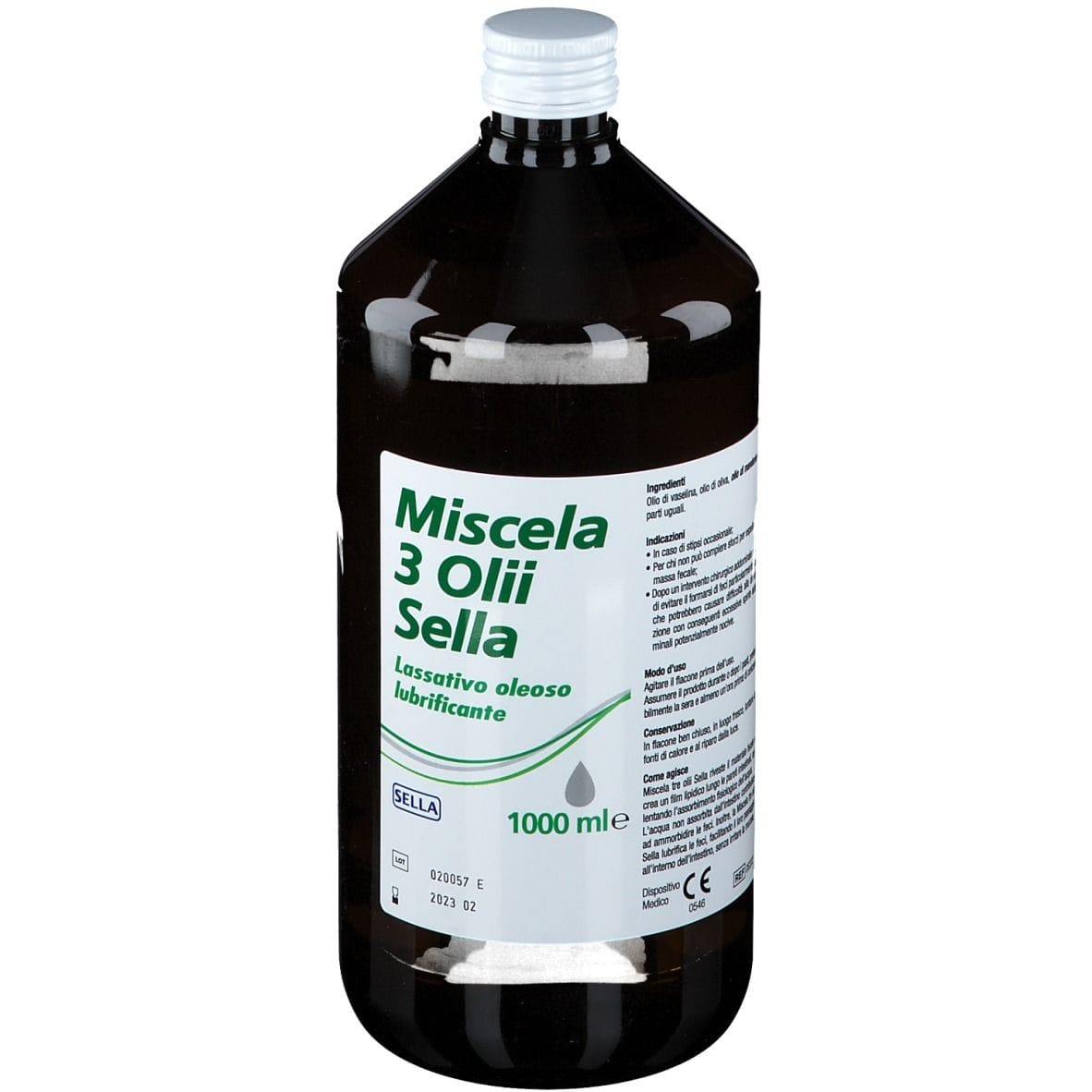 MISCELA 3 OLII LASSATIVO 1 LITRO MD