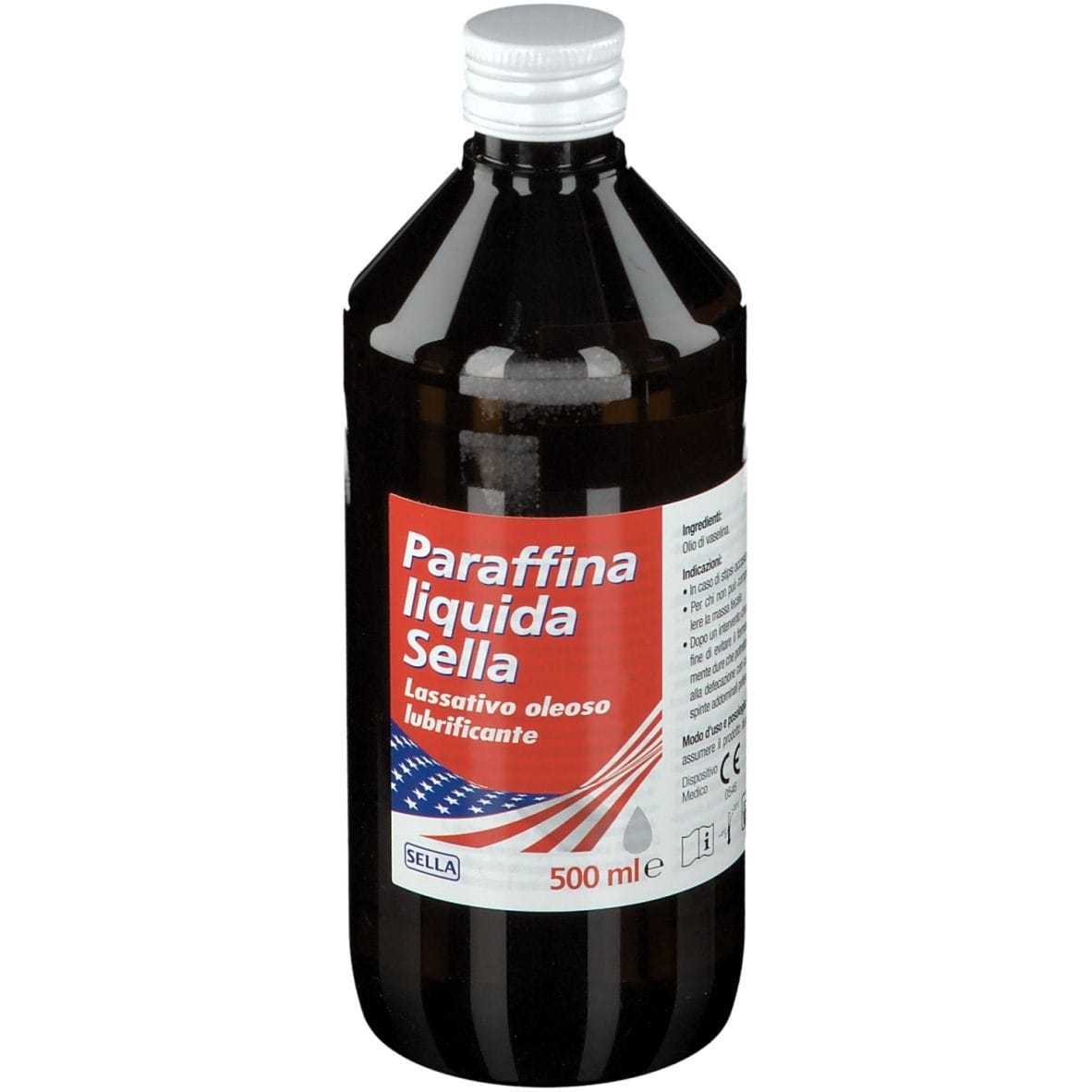 PARAFFINA LIQUIDA MD LASSATIVO 500 ML SELLA