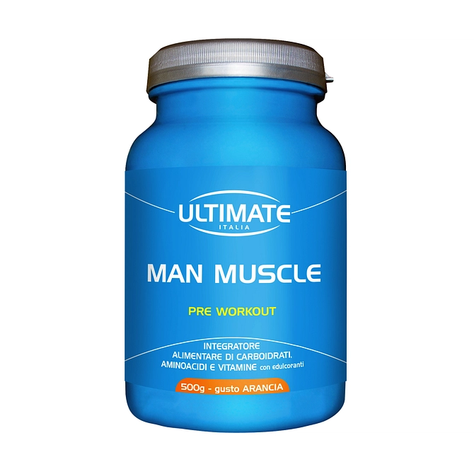 Ultimate Man Muscle Pre Workout Arancia