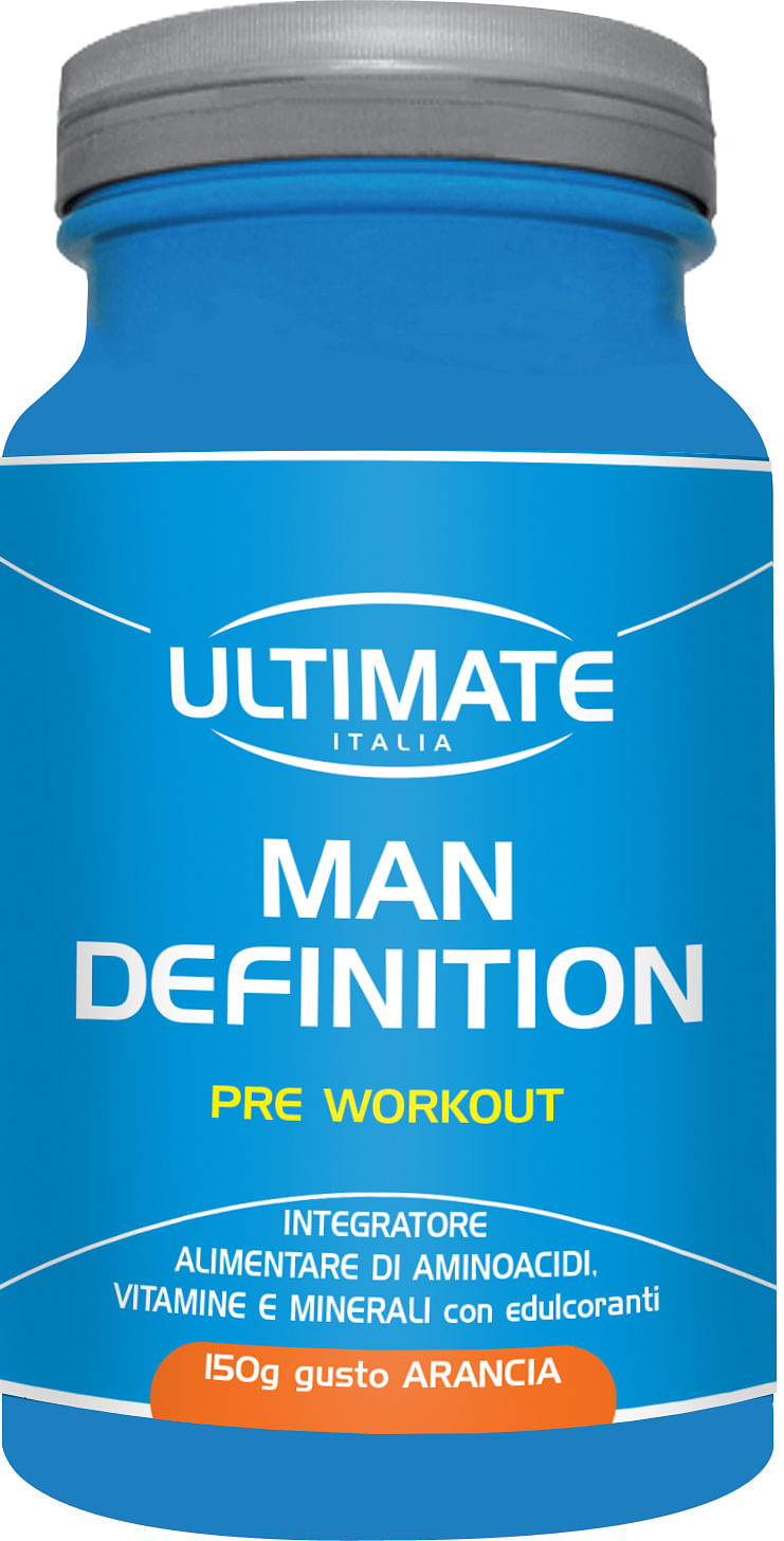 Ultimate Man Definition Pre Workout Arancia