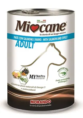 MIOCANE PATE' SALMONE E FARRO MIOCANE PATE' SALMONE E FARRO