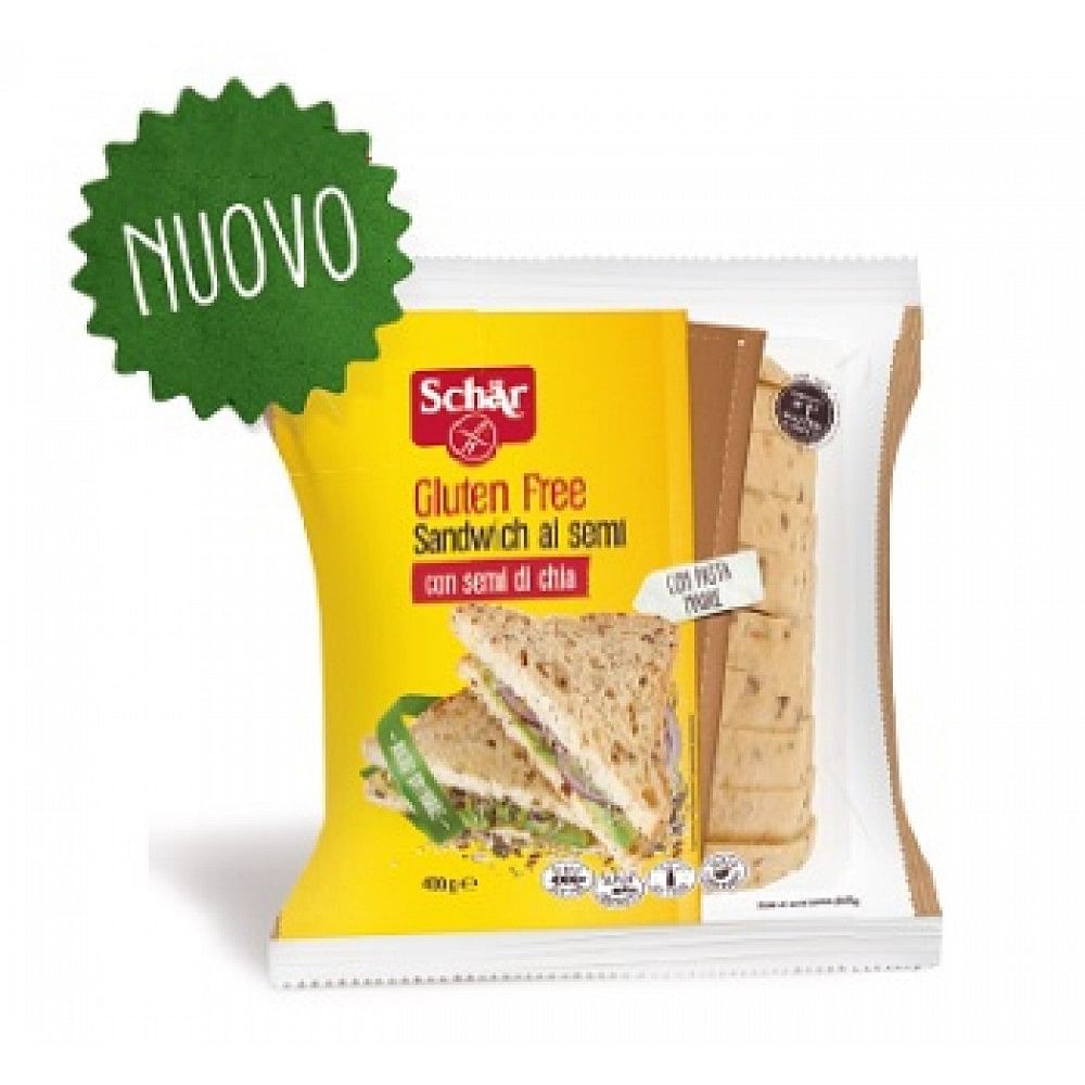 Schar Sandwich Ai Semi Senza Lattosio 400 G