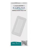 ICOPIUMA BENDA COMPRESSA ADESIVA IN TESSUTO NON TESSUTO 10X30 CM 2 PEZZI