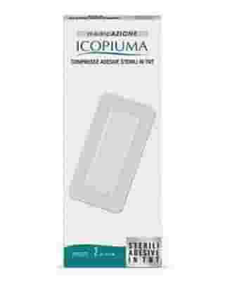 ICOPIUMA BENDA COMPRESSA ADESIVA IN TESSUTO NON TESSUTO 10X30 CM 2 PEZZI