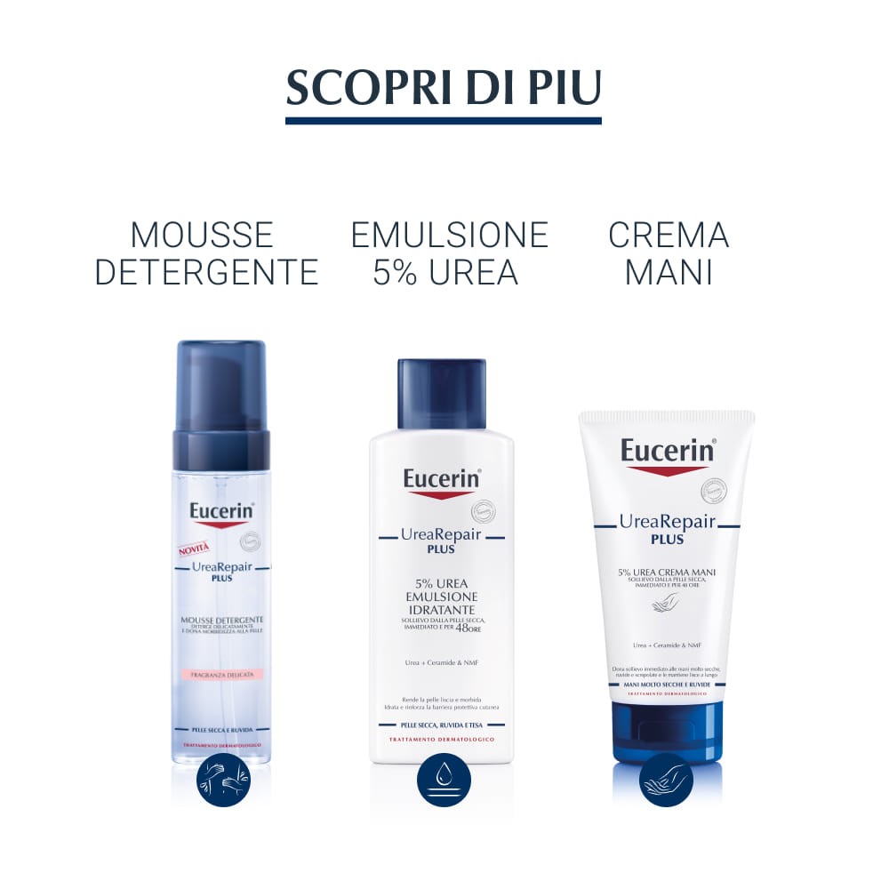 EUCERIN UREAREPAIR CREMA VISO 5% UREA 50 ML