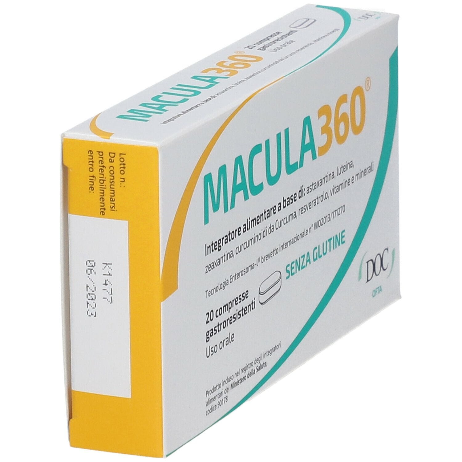 MACULA360 20 COMPRESSE GASTRORESISTENTI