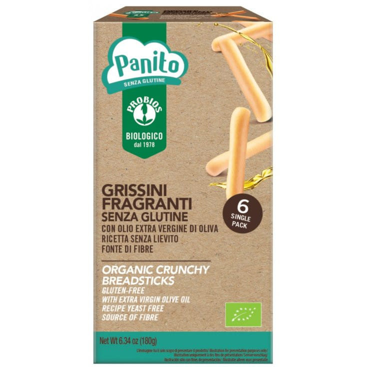 PANITO GRISSINI FRAGRANTI SENZA GLUTINE 180 G