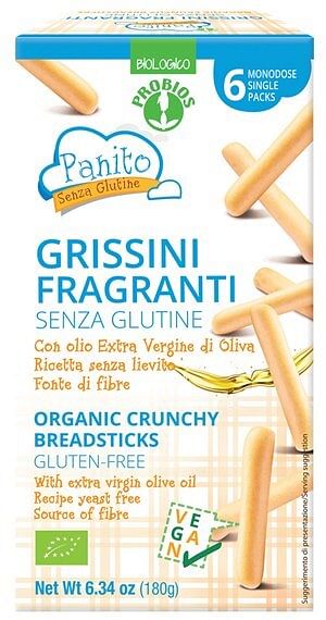 Panito Grissini Fragranti Senza Glutine 180 G