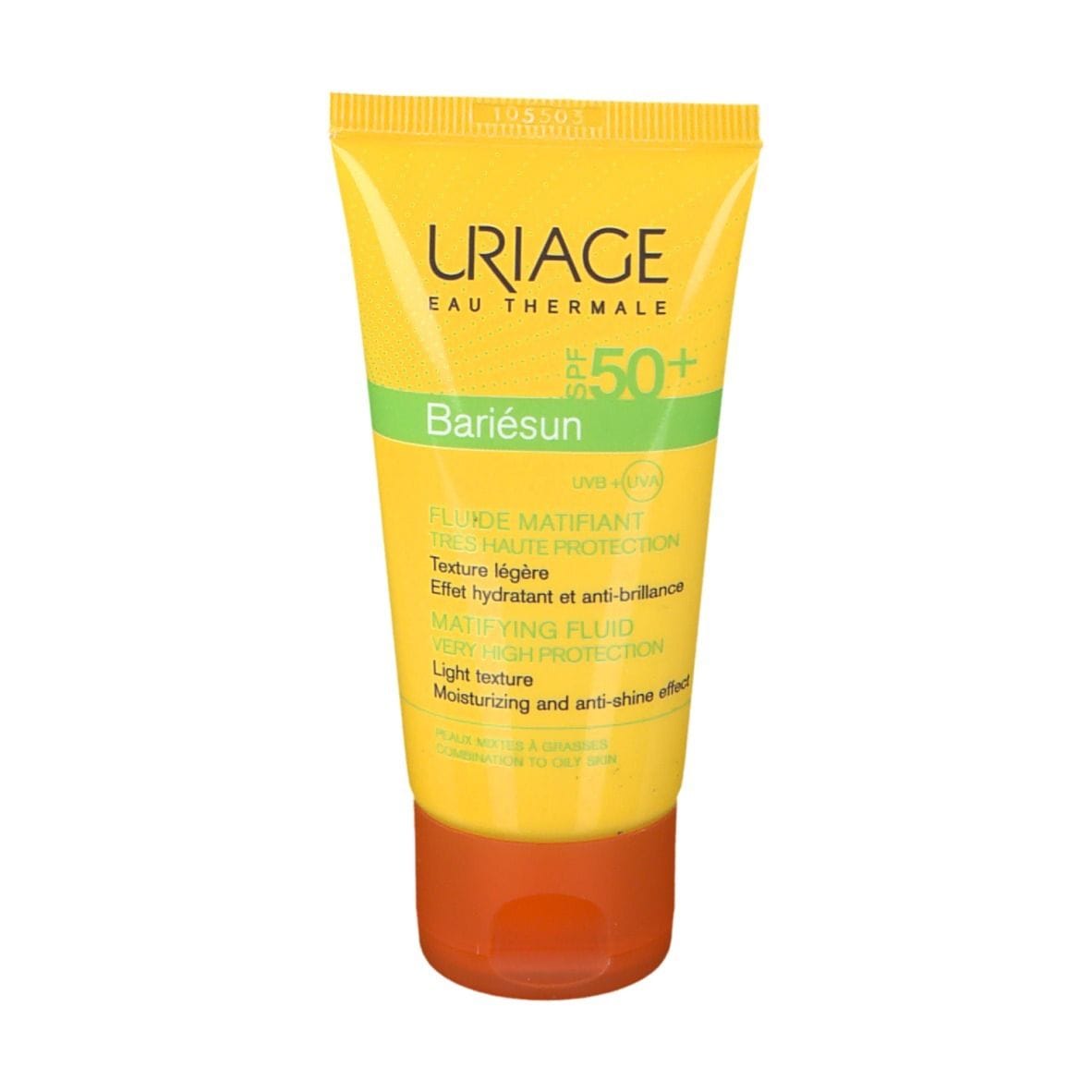URIAGE EAU THERMALE BARIESUN SPF50+ MAT FLUIDO 50 ML