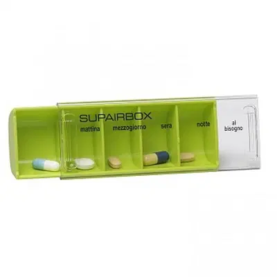 SUPAIRBOX GIORNALIERO BLISTER VERDE CHIARO SUPAIRBOX GIORNALIERO BLISTER VERDE CHIARO