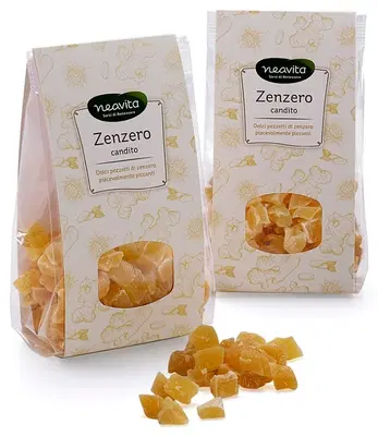 ZENZERO CANDITO IN PEZZI 100 G ZENZERO CANDITO IN PEZZI 100 G
