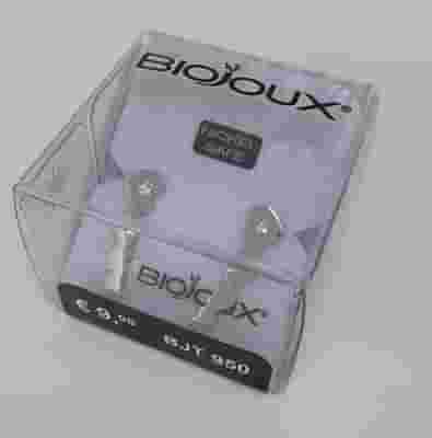 BJT950 ORECCHINI EAR CUFF H STAINLESS STEEL