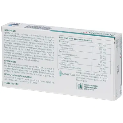 ANGIOMIX D 30 COMPRESSE ANGIOMIX D 30 COMPRESSE