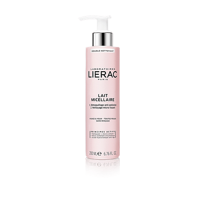 LIERAC DEMAQUILLANT LATTE MICELLARE A DOPPIA AZIONE 200 ML