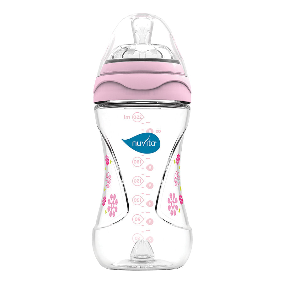 Mimic Biberon 250 Ml Rosa