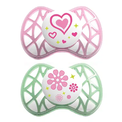 NUVITA SUCCHIETTO CON TETTARELLA ORTODONTICA 6 MESI+ ROSA E VERDE NUVITA SUCCHIETTO CON TETTARELLA ORTODONTICA 6 MESI+ ROSA E VERDE